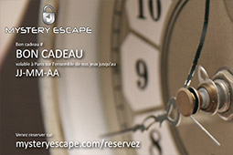 Bon Cadeau - Horloge